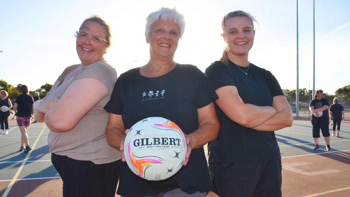 Walking netball is here to stay in Murray Bridge