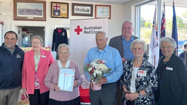 Murray Bridge Red Cross volunteers celebrate 110 years of service