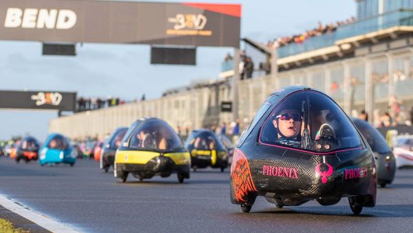 Thrills and spills abound as pedal prix returns to the Bend