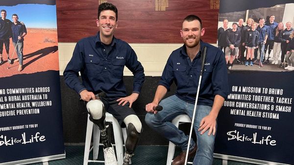 Mates on a mission tackle tough conversations