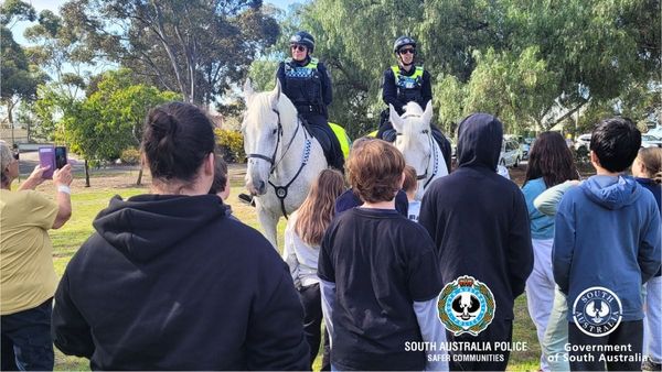 Tailem Bend year sixes get a Blue Light experience