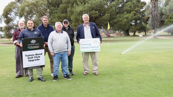 New sprinklers switched on at Tailem Bend Golf Club