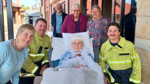 Hundred-year-old Patricia Marsden gets her birthday wish