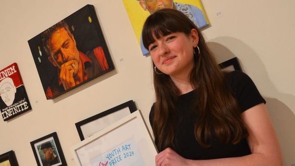 Lifelike painting wins people’s choice award at 2024 Youth Art Prize