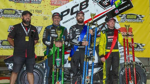 Sports reports: James McFadden becomes three time national sprintcar champion