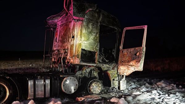 Truck fire causes delays on Mallee Highway