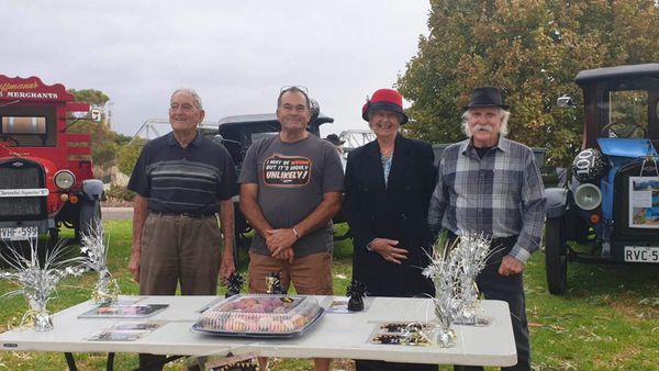 Three Chevrolets’ 100th birthdays celebrated at Murray Bridge Cars and Coffee
