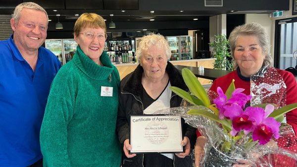 Meals on Wheels recognises volunteers' years of service