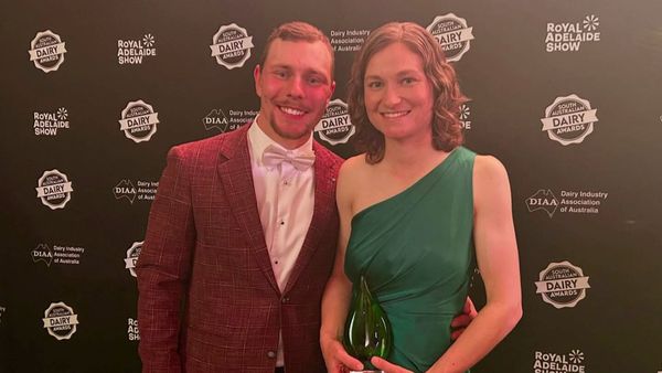 Mannum dairy producer wins SA young farmer of the year award