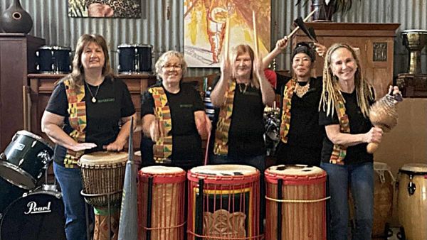 African drummer Pat Kerkenaar finds her beat at Mannum