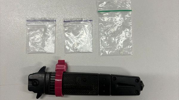 Weapon and drugs seized from man in Murray Bridge pub