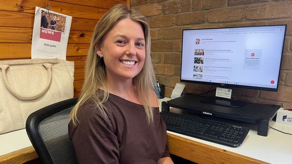 Liana Webster says farewell to the Murray Bridge News team