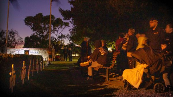 Pride shows at Tailem Bend on Anzac Day