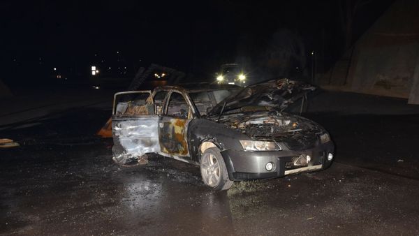 Police chase in Murray Bridge ends in fireball, arrest