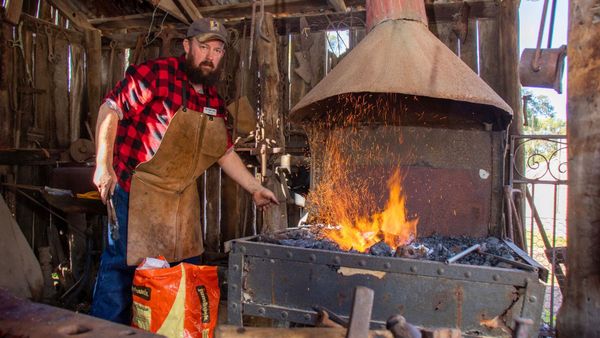 Blacksmith keeps his nana’s legacy alive at Tailem Bend