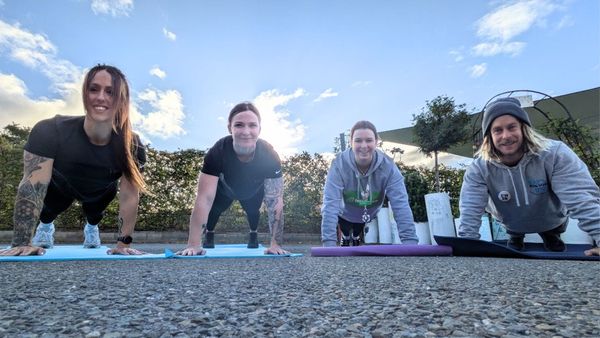 Push-Up Challenge begins in aid of Headspace Murray Bridge