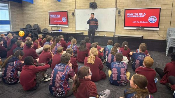 Murray Bridge South students learn about journalism