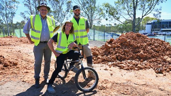 BMX track construction starts at Sturt Reserve