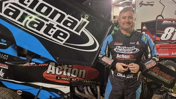 Luke Dillon dominates Sprintcars season finale