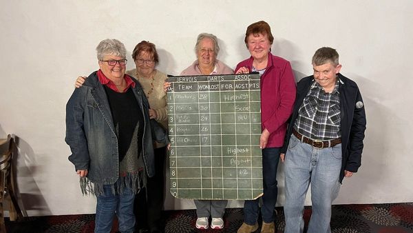 Come and Try ... darts with the Jervois Ladies’ Darts Club