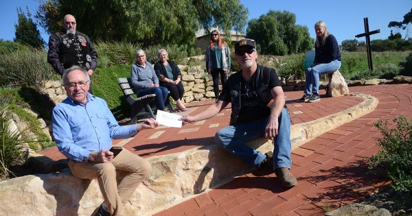 Motorcycle club helps support group find new home