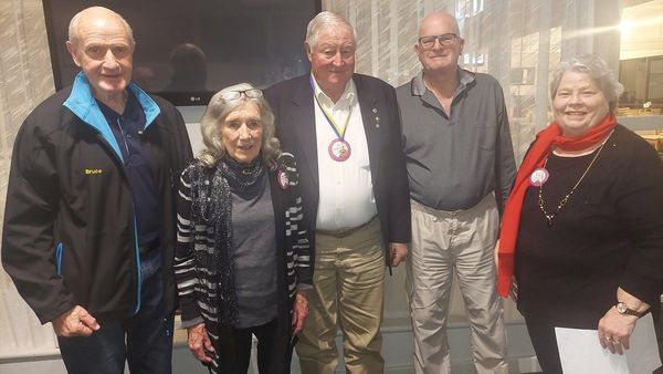 Tailem Bend Lions Club member acknowledged for 50 years of service