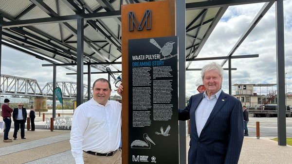 Wharf shelter opens in latest development on Murray Bridge’s riverfront