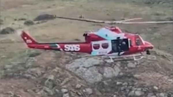 Dramatic rescue staged at Mannum Waterfalls
