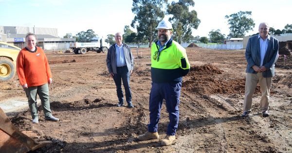 Work at Murray Bridge High School progresses ahead of year 7s' arrival