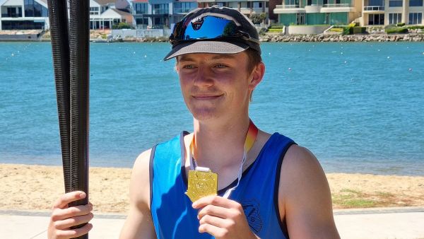 Sports Reports: Murray Bridge's Ethan Watkins wins gold medal at SA rowing championship