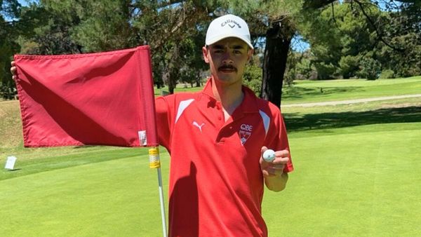 Sports reports: Patrick Evans gets his first hole in one