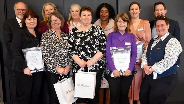 Resthaven Murray Bridge staff celebrate service milestones