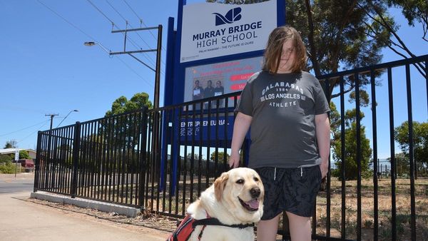 Assistance dog will be allowed to attend Murray Bridge High School after all