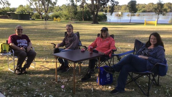 Shouty corellas drown out Auto Collectors Club of Murray Bridge’s cruise night 