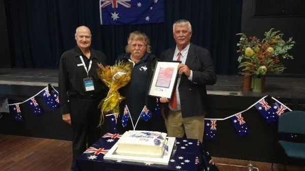 Brian Lloyd named Tailem Bend’s citizen of the year