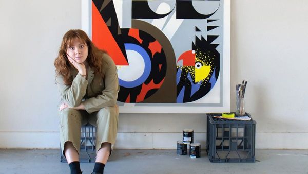 Paint a mural with Steph Cartledge during Wall to Wall Murray Bridge