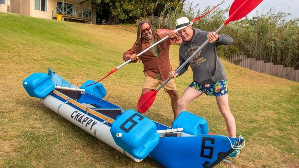 Titanic takes line honours as Wellington Barrel Tub Regatta returns