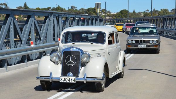 Auto collectors attend old Murray Bridge reopening