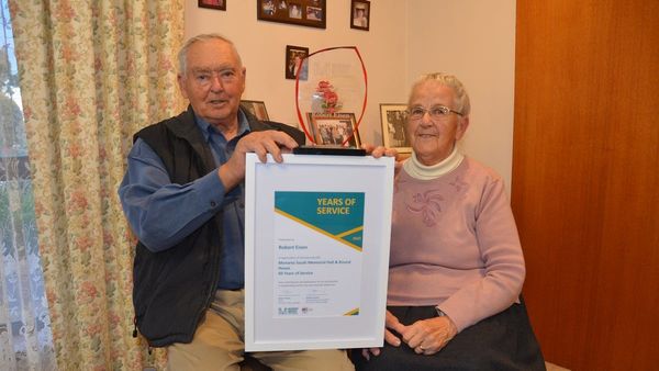 Murray Bridge volunteer for over 60 years shocked to receive award