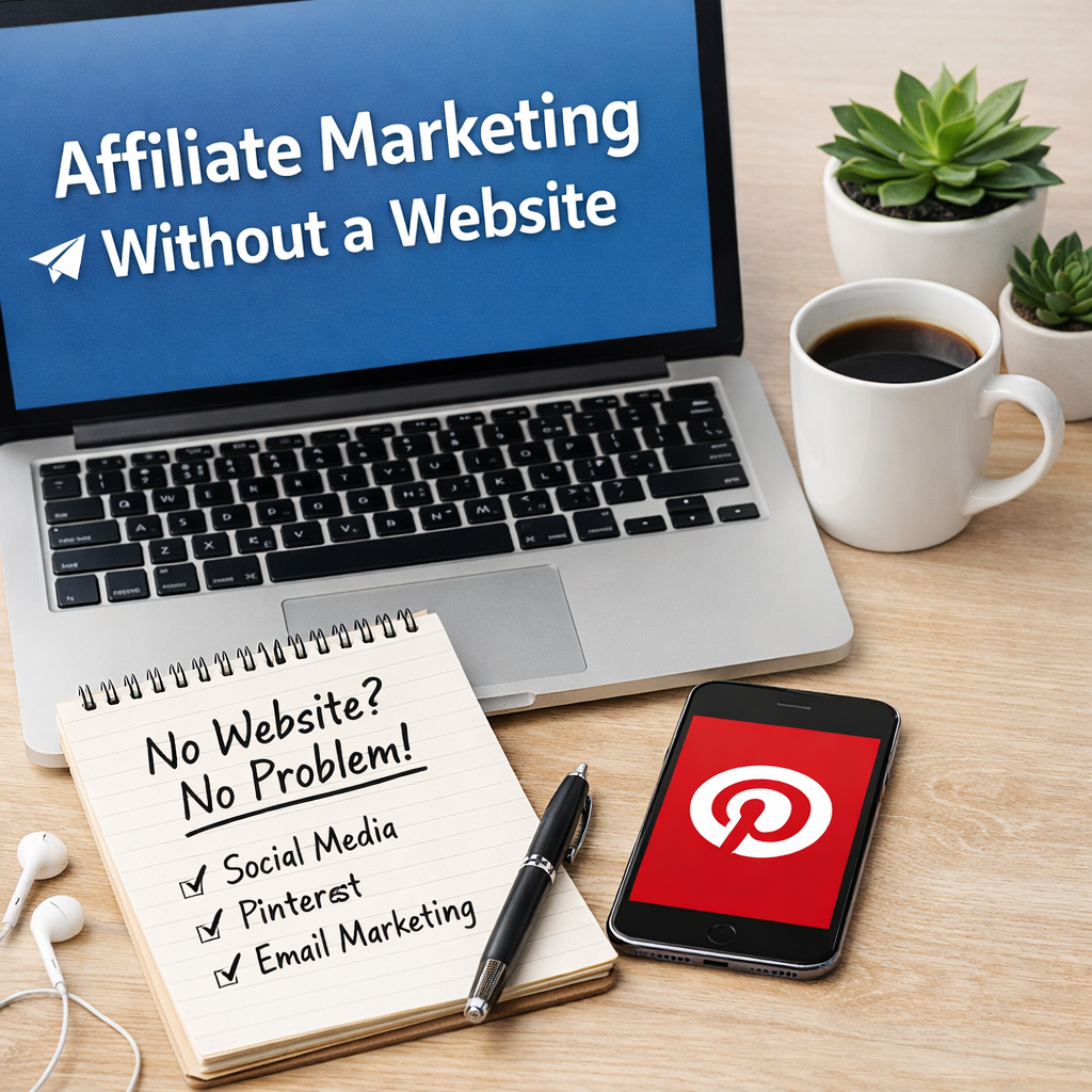 affiliate marketing without a website explained