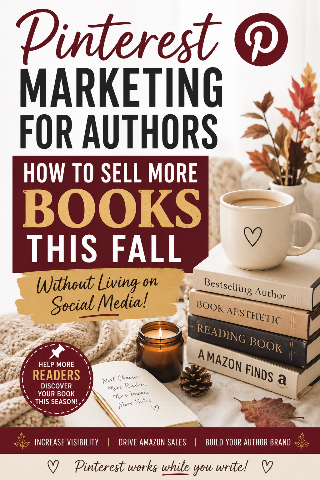 Pinterest Marketing for Authors: How to Sell More Books This Fall (Without Living on Social Media)