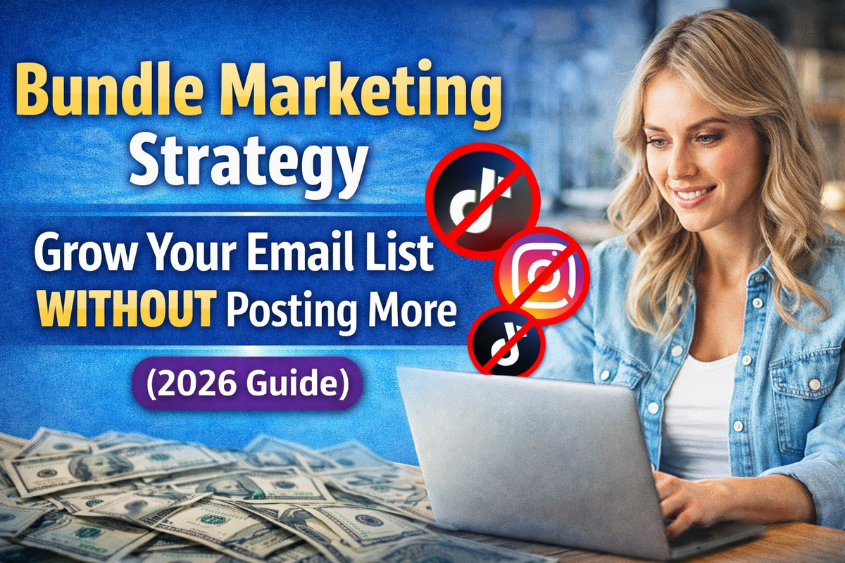 Bundle Marketing: How to Grow Your Email List Without Posting More (The Anti-Algorithm Strategy)