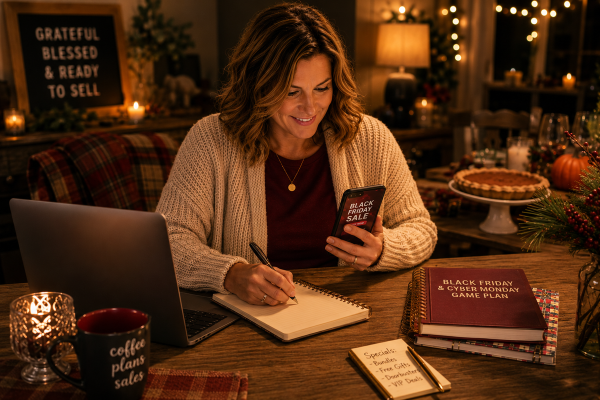 The Direct Seller's Black Friday & Cyber Monday Party Playbook
