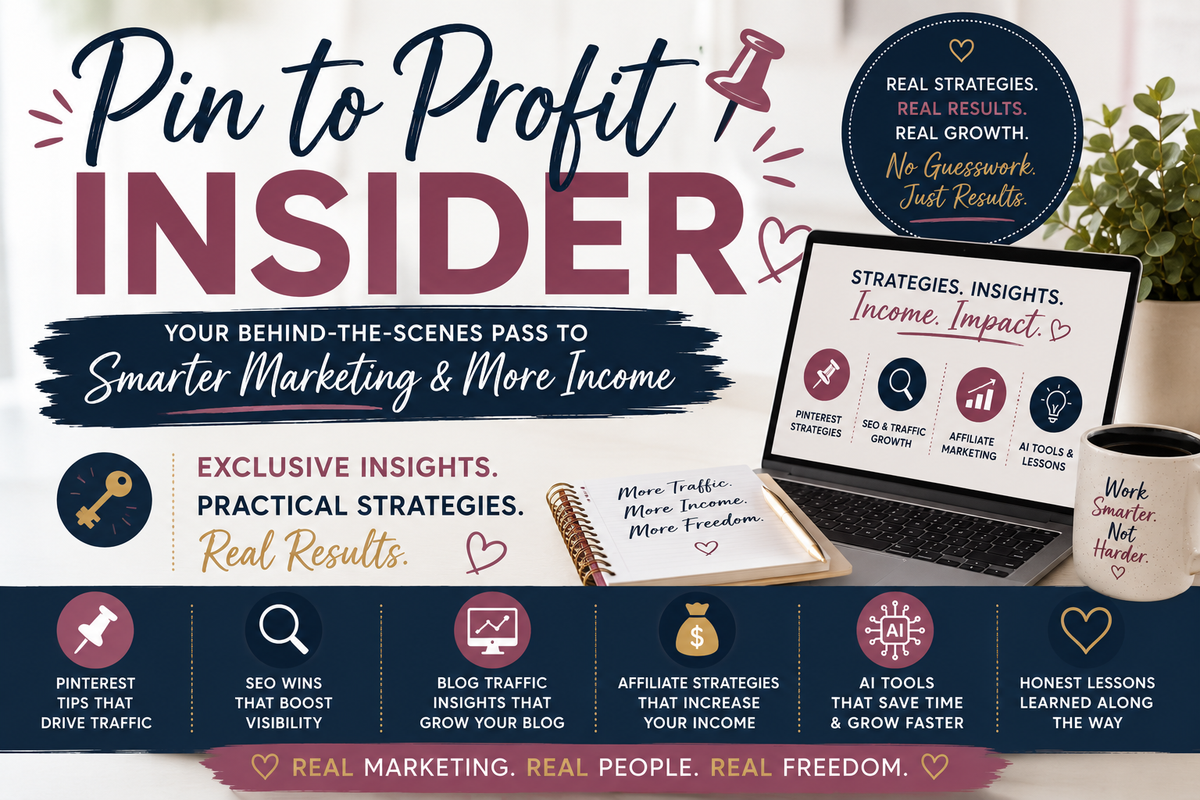 Pin to Profit Insider