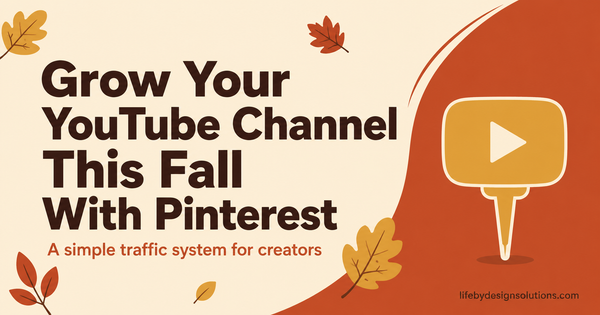 How to Grow Your YouTube Channel This Fall With Pinterest Marketing