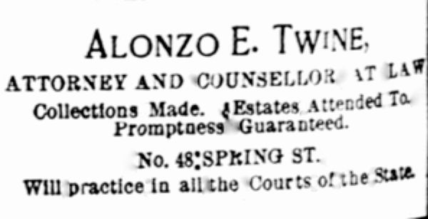 The sad story of Alonzo Twine