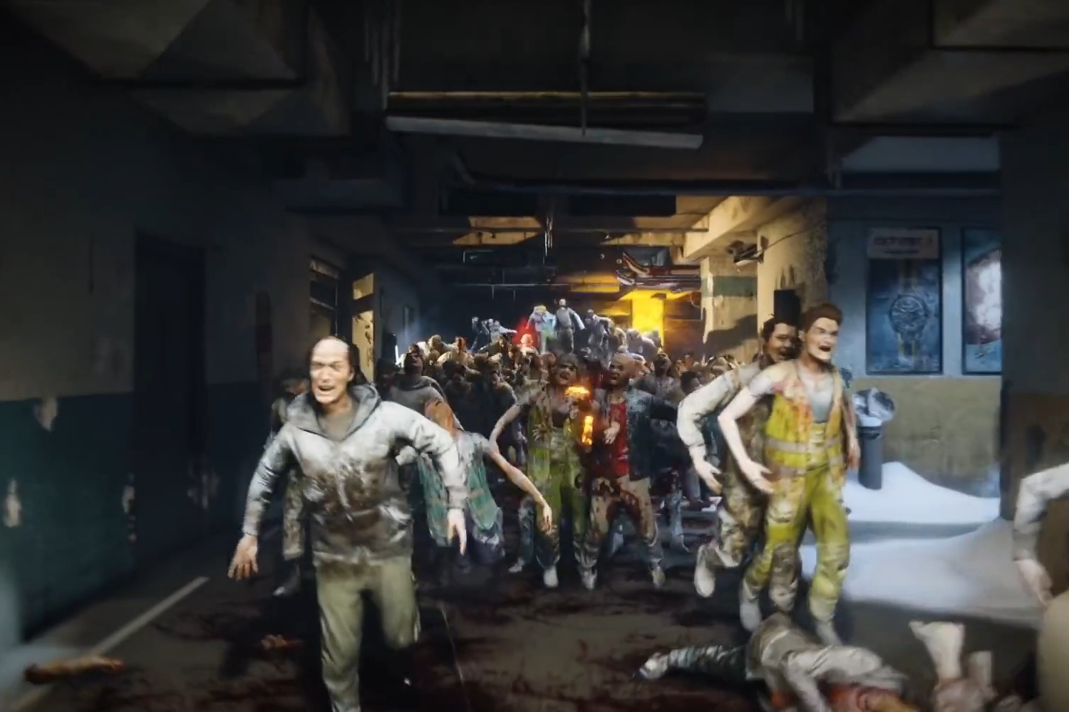 Les salariés de Saber s'échappant des geôles d'Embracer. © Saber Texte Alternative