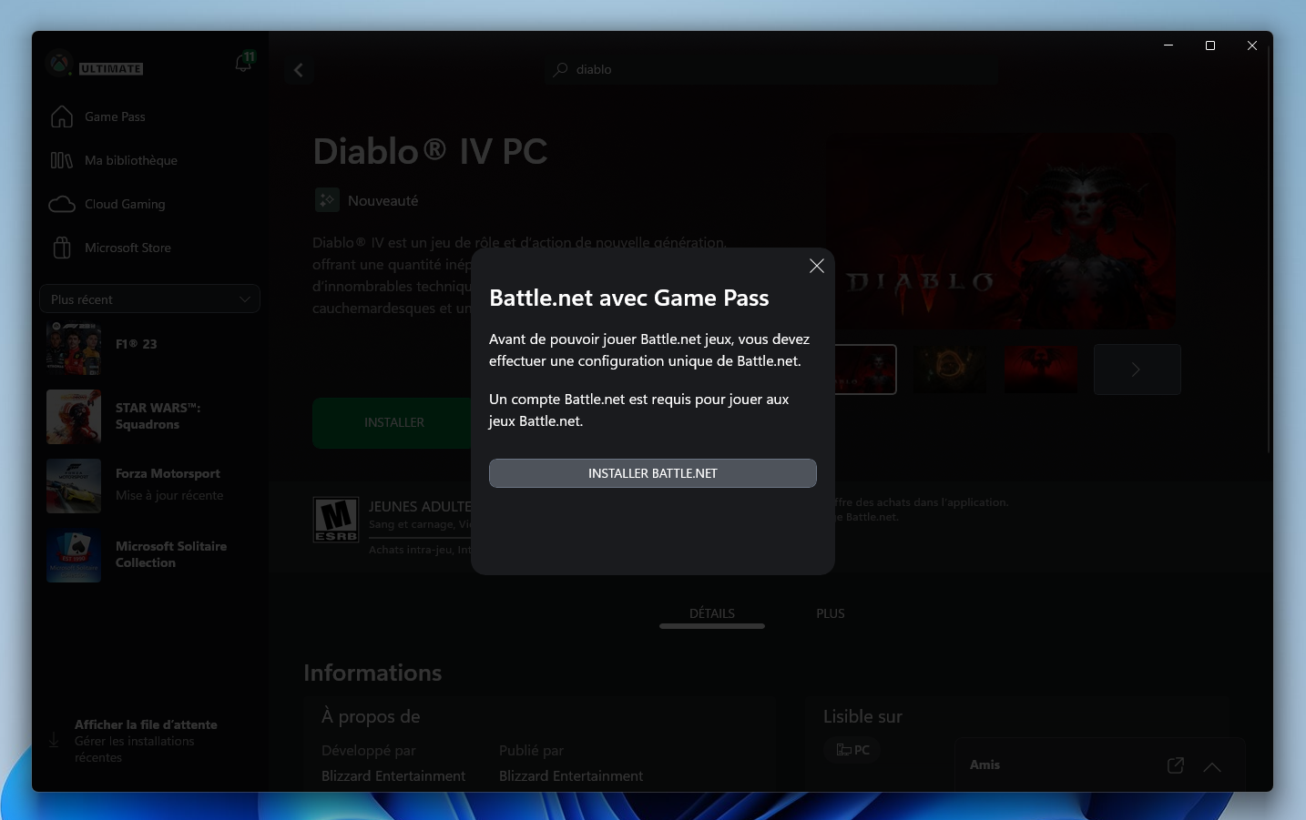 Pourquoi faire simple quand on peut faire compliqué ? Capture d’écran du launcher Xbox