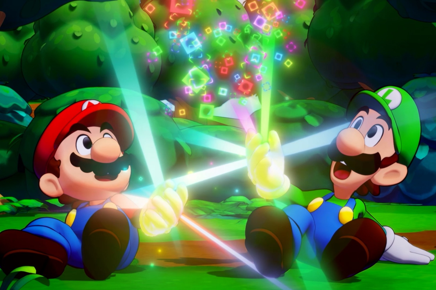 Les mains vont souffrir en novembre. Mario & Luigi : l'Épopée fraternelle