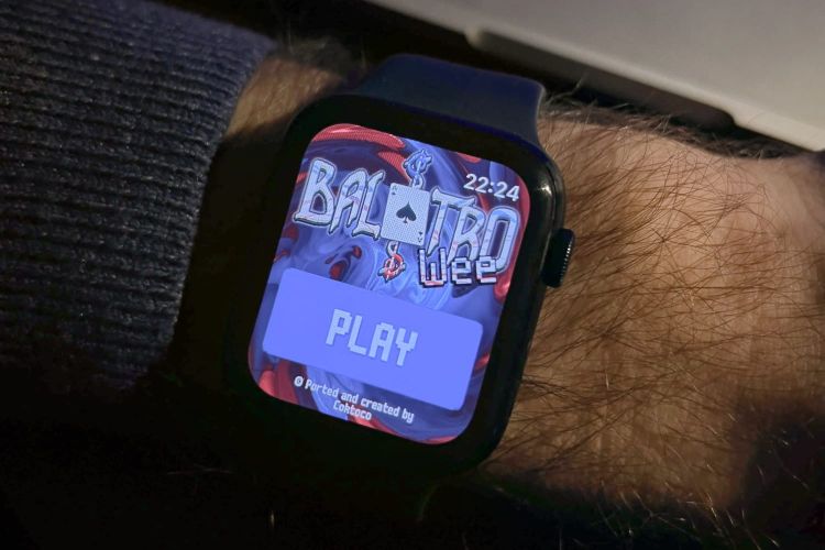 Enfin une killer app pour l'Apple Watch : Balatro !